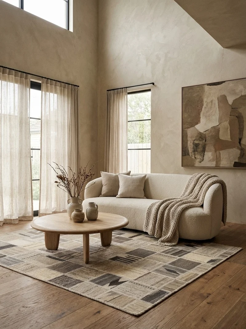 Kelim Tekkeh · Handgewebt – Beige, 200x150 cm