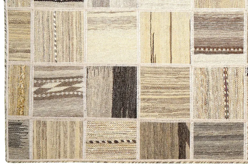 Kelim Tekkeh · Handgewebt – Beige, 200x150 cm