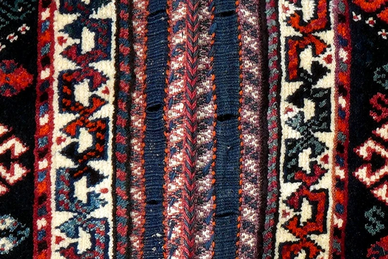 Khorjin · Handgefertigt – Blau, 111x63 cm