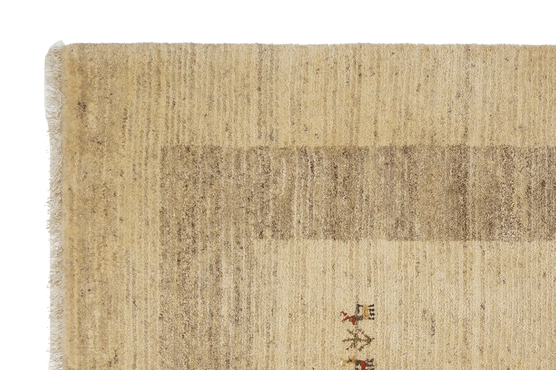 Gabbeh Sonnat · Handgeknüpft – Beige, 182x122 cm