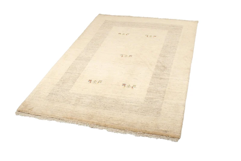 Gabbeh Sonnat · Handgeknüpft – Beige, 182x122 cm