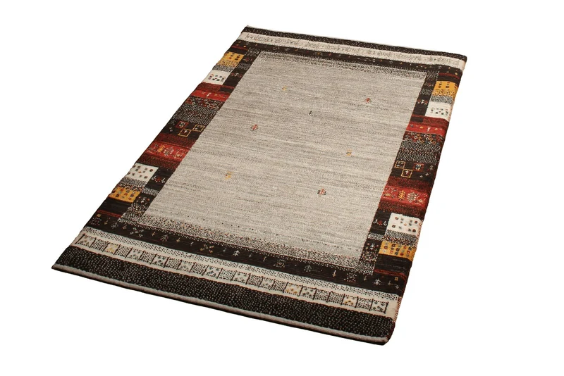 Rizbaf · Handgeknüpft – Beige, 131x85 cm