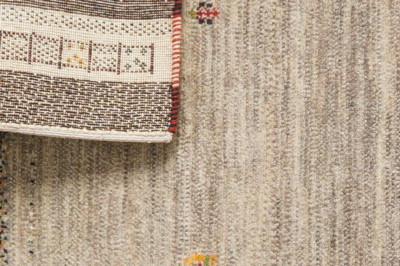 Rizbaf · Handgeknüpft – Beige, 131x85 cm