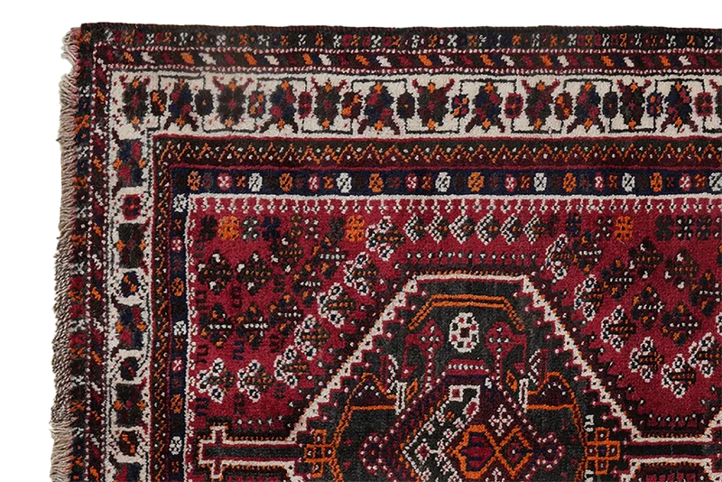 Shiraz · Handgeknüpft – Rot, 157x106 cm