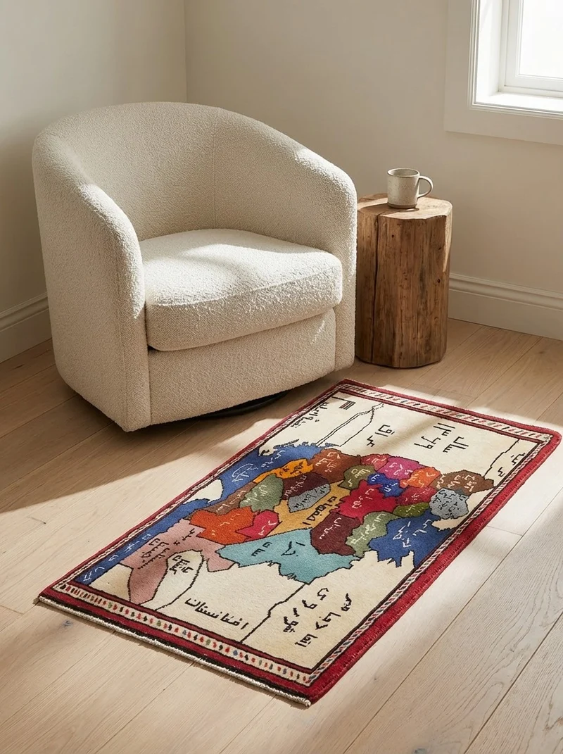 Belutch · Handgeknüpft – Beige, 85x45 cm