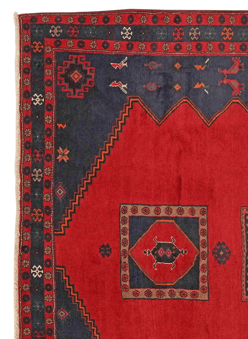 Kelardasht · Handgeknüpft – Rot, 294x256 cm