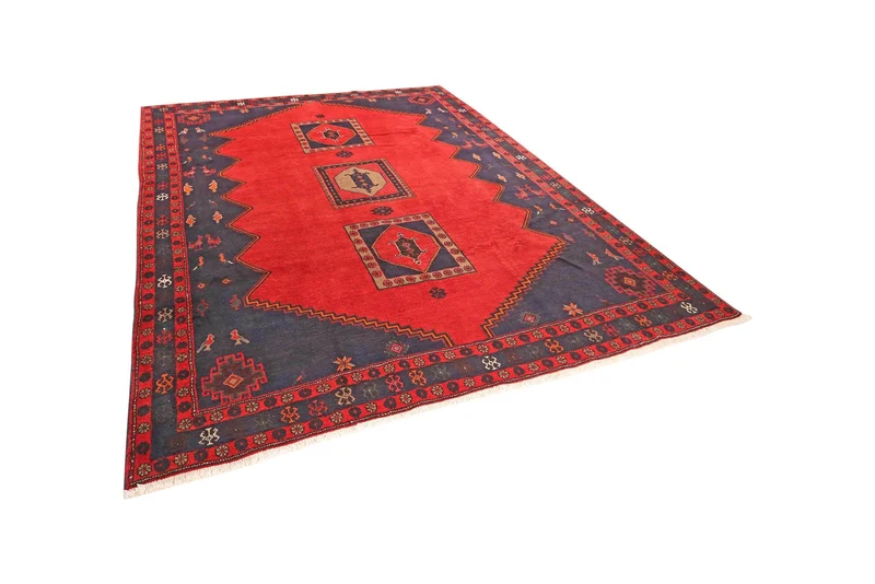 Kelardasht · Handgeknüpft – Rot, 294x256 cm