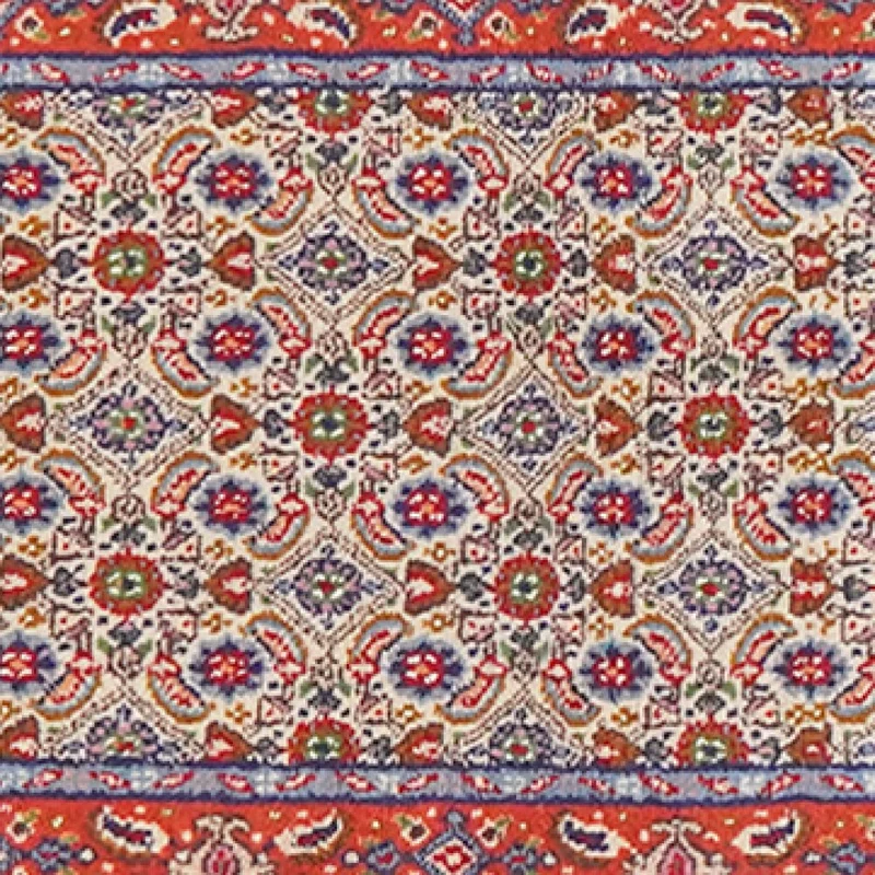 Moud Mahi · Handgeknüpft – Beige, 195x48 cm