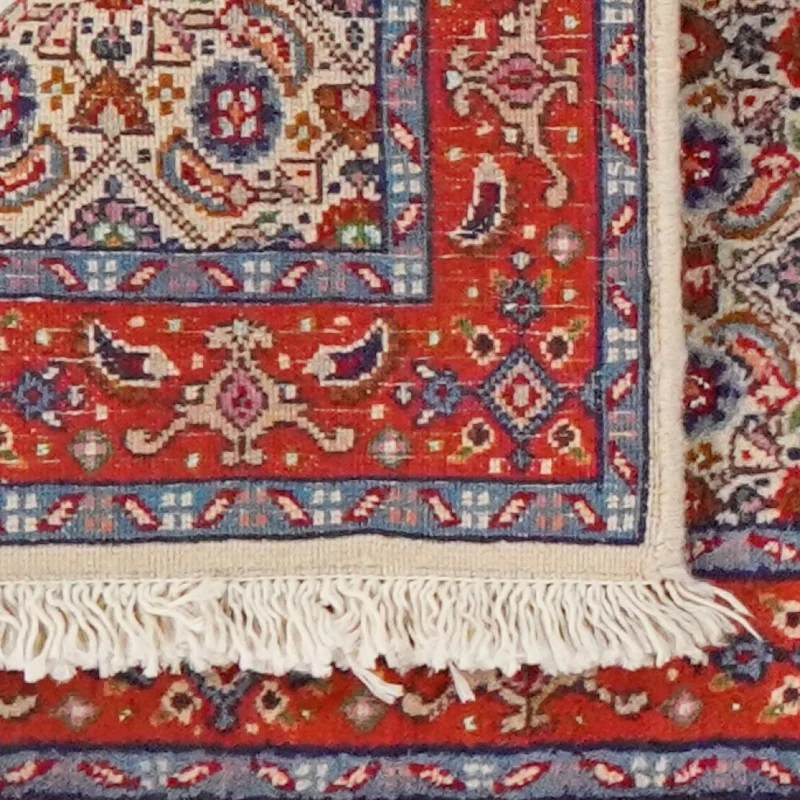 Moud Mahi · Handgeknüpft – Beige, 195x48 cm