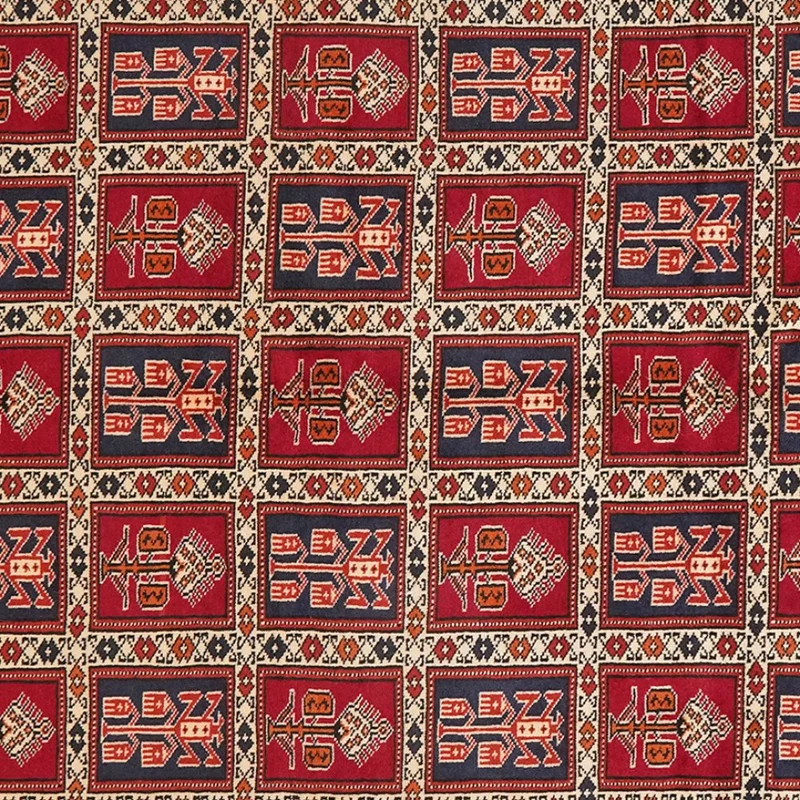 Turkman · Handgeknüpft – Bunt, 240x152 cm
