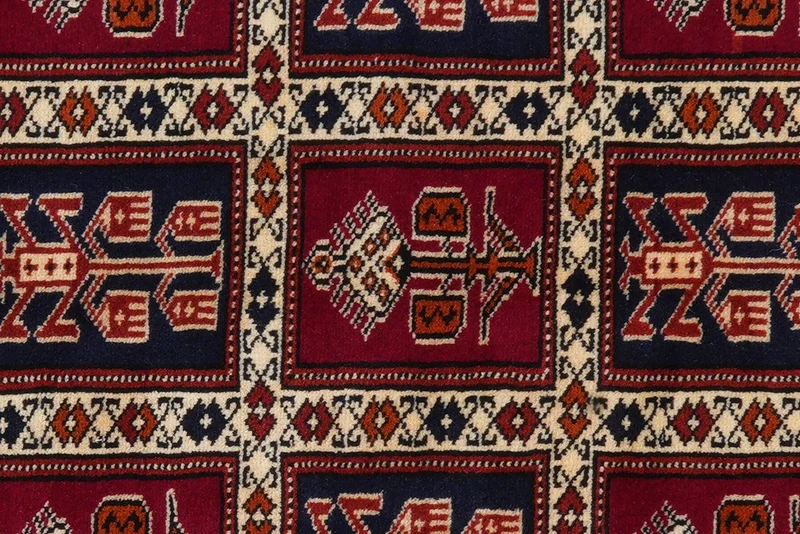 Turkman · Handgeknüpft – Bunt, 240x152 cm