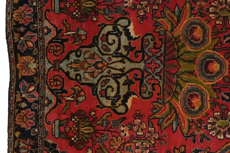 Bidjar · Handgeknüpft – Rot, 81x64 cm