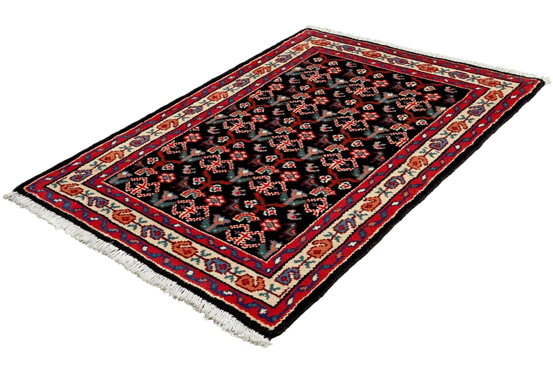 Hamadan · Handgeknüpft – Blau, 95x62 cm