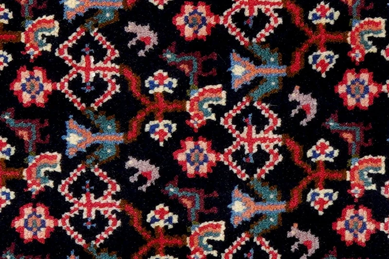 Hamadan · Handgeknüpft – Blau, 95x62 cm
