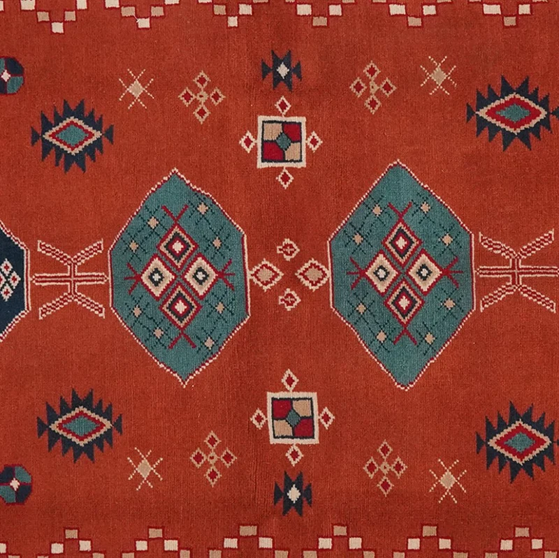 Konya · Handgeknüpft – Rot, 241x178 cm