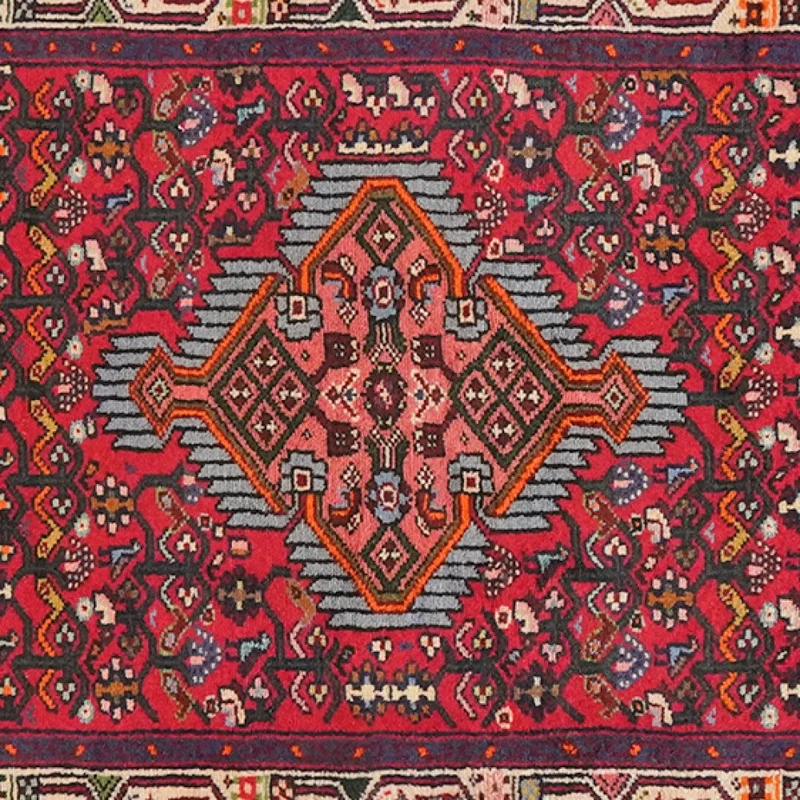 Assadabad · Handgeknüpft – Rot, 193x76 cm