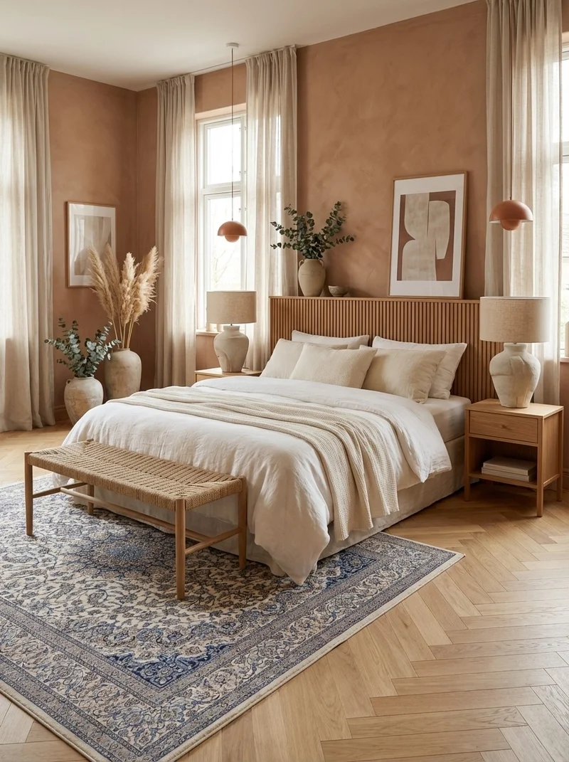Nain 6La · Handgeknüpft – Beige, 302x200 cm