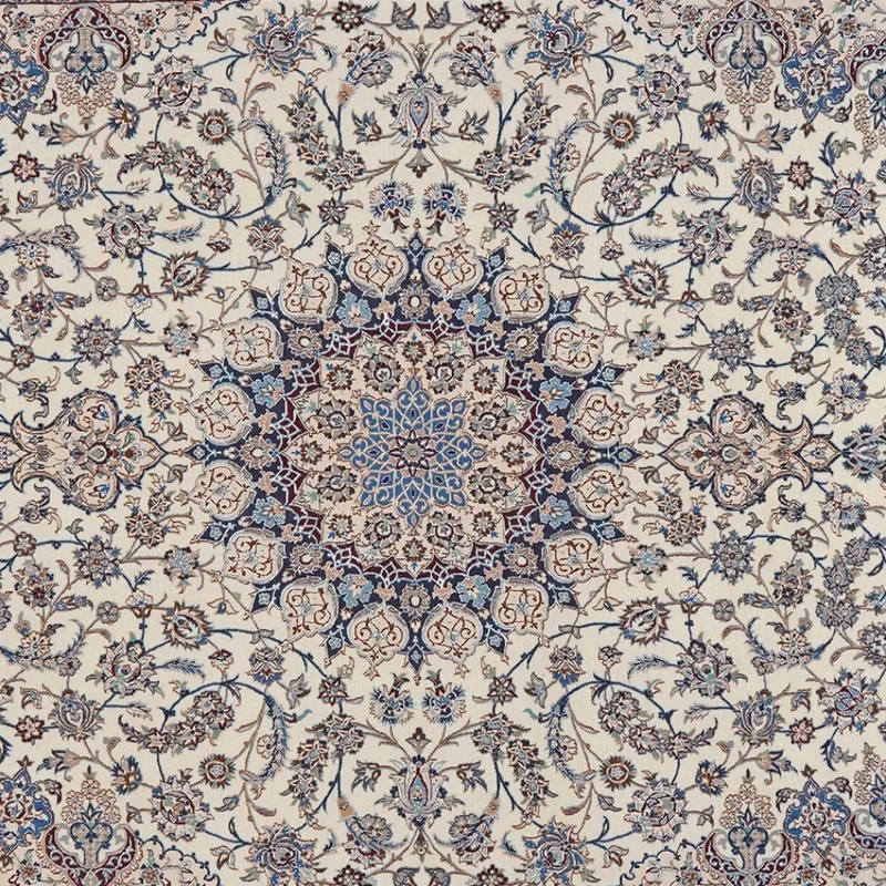 Nain 6La · Handgeknüpft – Beige, 302x200 cm
