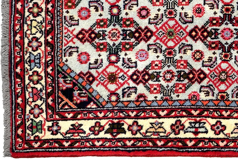 Assadabad · Handgeknüpft – Blau, 201x81 cm