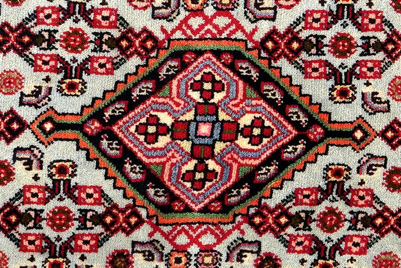 Assadabad · Handgeknüpft – Blau, 201x81 cm