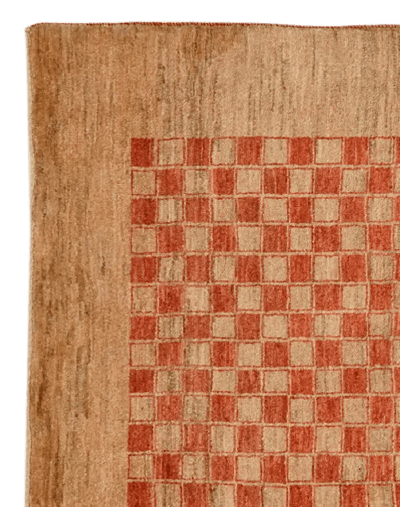 Rizbaf · Handgeknüpft – Orange, 147x101 cm