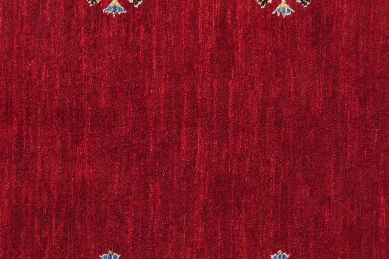 Rizbaf · Handgeknüpft – Rot, 213x133 cm