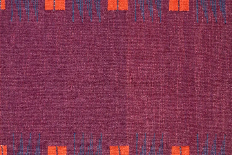 Kelim Gashgai · Handgewebt – Violett, 187x136 cm