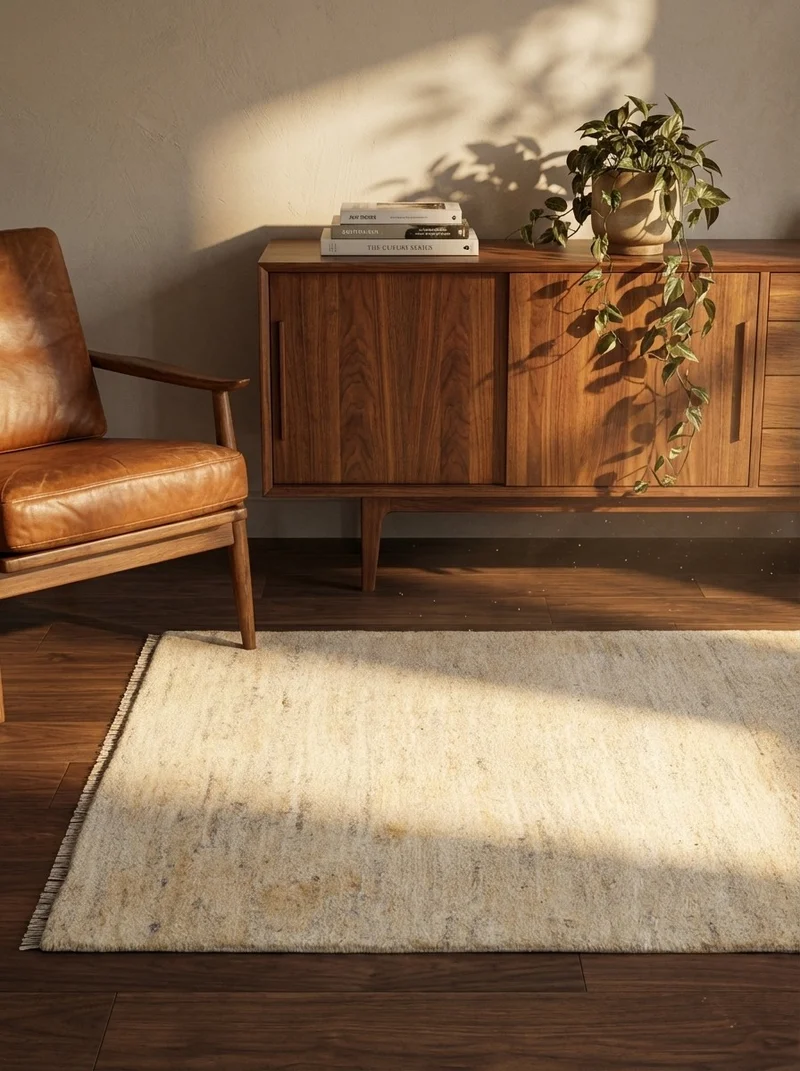 Gabbeh · Handgeknüpft – Beige, 127x82 cm