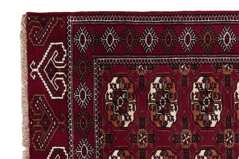 Turkman · Handgeknüpft – Rot, 192x102 cm