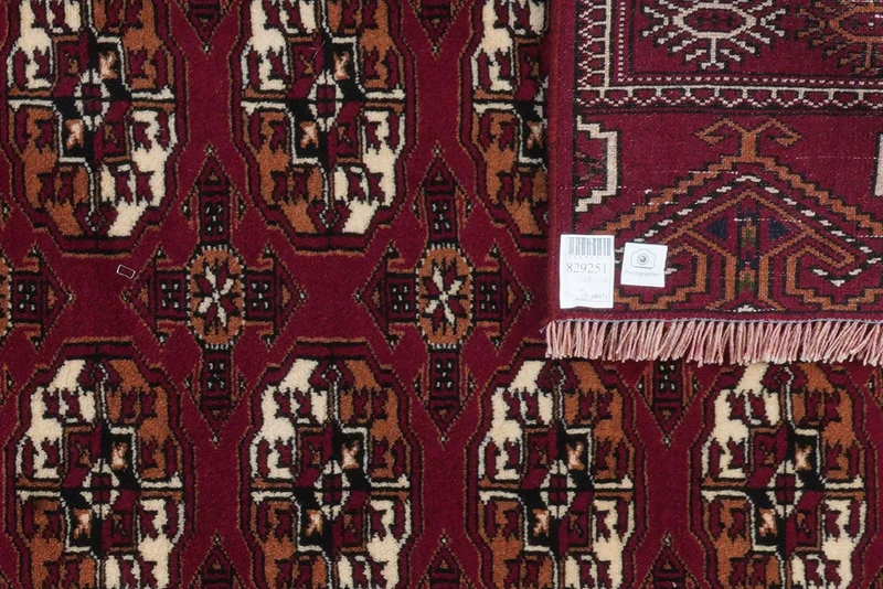 Turkman · Handgeknüpft – Rot, 192x102 cm
