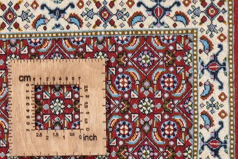 Moud Mahi · Handgeknüpft – Rot, 57x38 cm