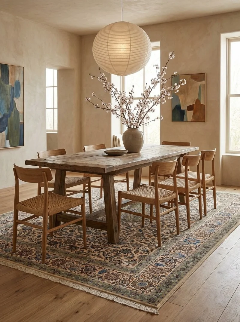 Kashan · Handgeknüpft – Beige, 418x280 cm