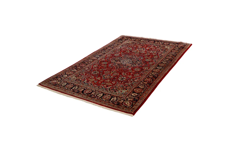 Kashan · Handgeknüpft – Rot, 208x139 cm
