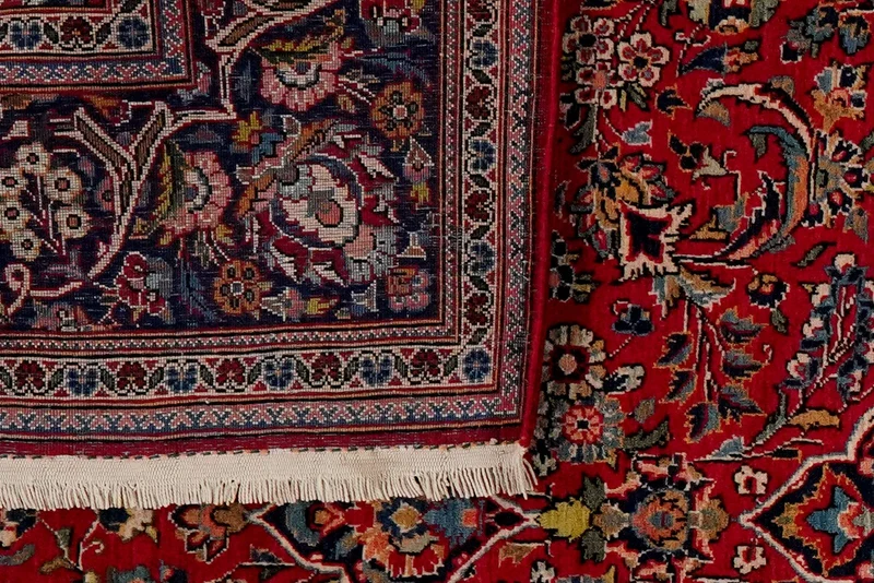 Kashan · Handgeknüpft – Rot, 208x139 cm