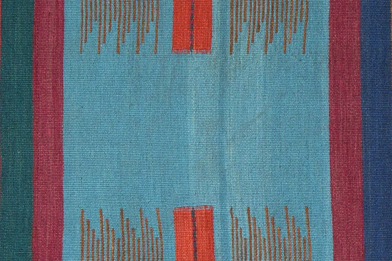 Kelim Gashgai · Handgewebt – Bunt, 200x63 cm