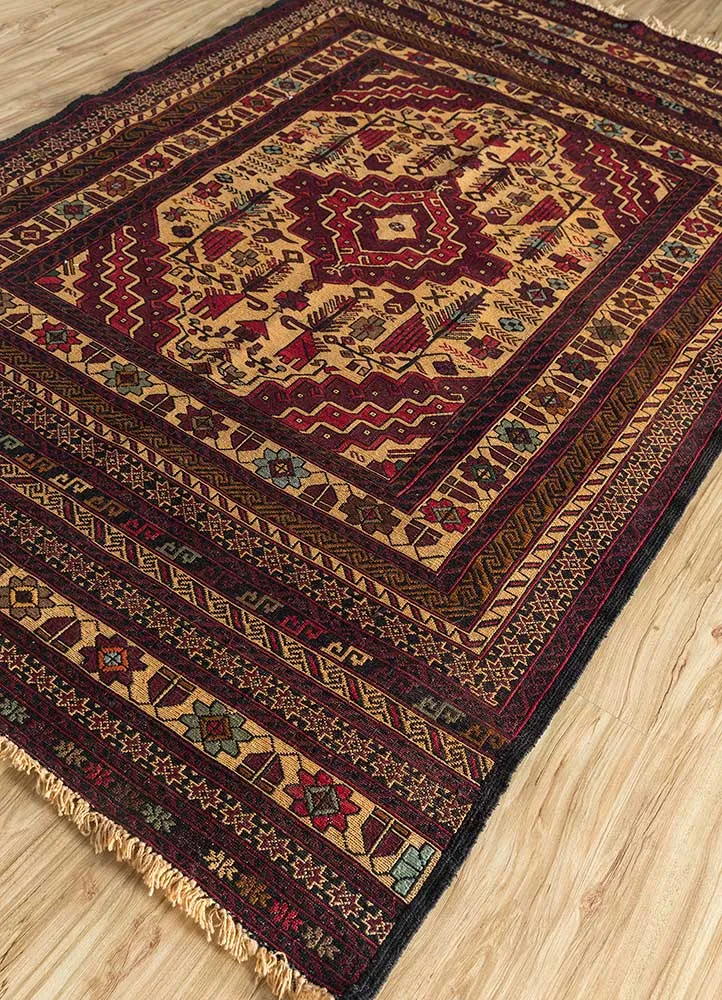 Kelim Teppich - Oriental - 120 x 180 cm - orange