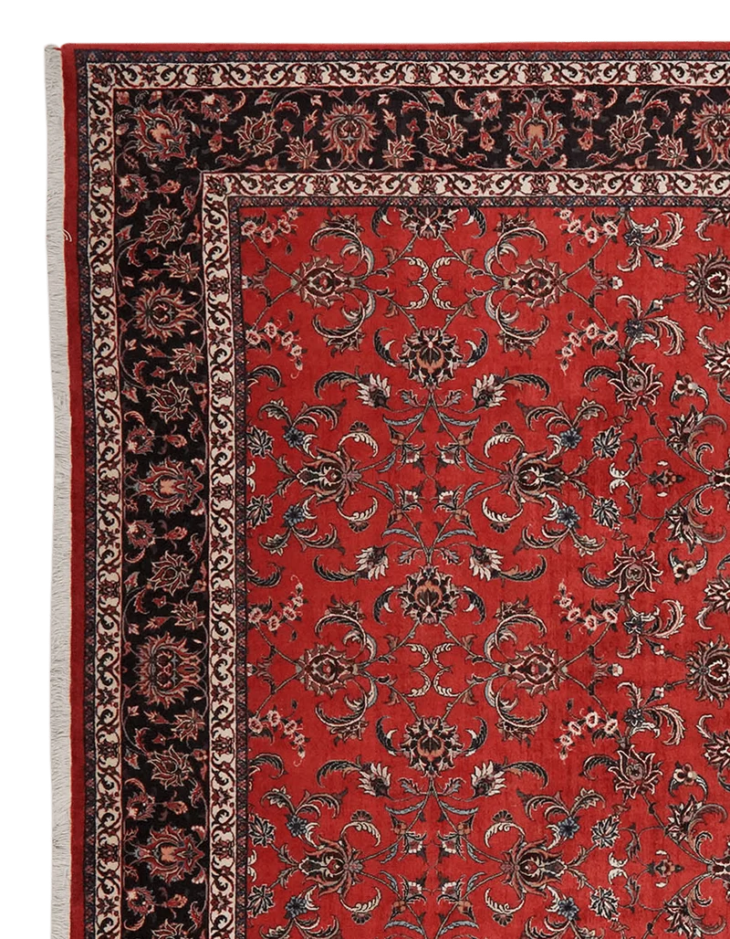 Bidjar · Handgeknüpft – Rot, 352x254 cm