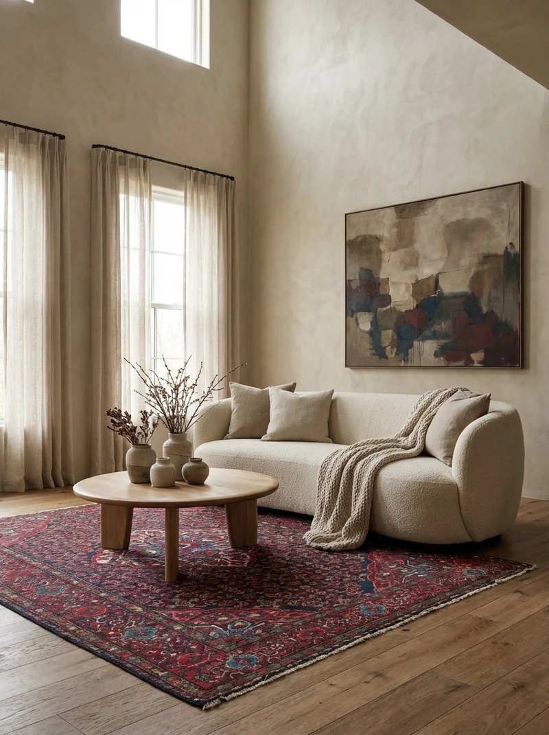 Koutabad · Handgeknüpft – Blau, 207x147 cm