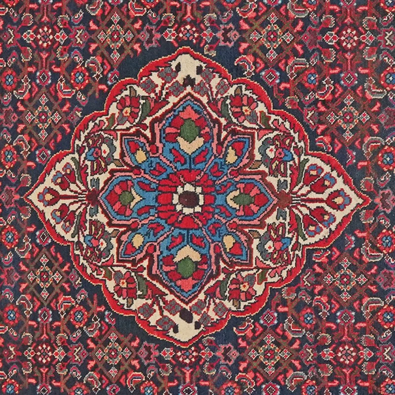 Koutabad · Handgeknüpft – Blau, 207x147 cm