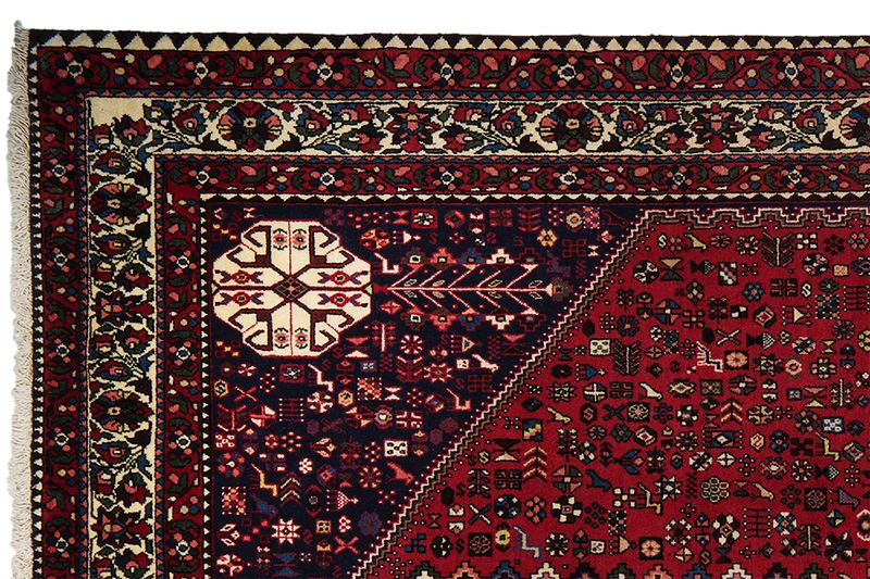 Abadeh · Handgeknüpft – Rot, 310x203 cm