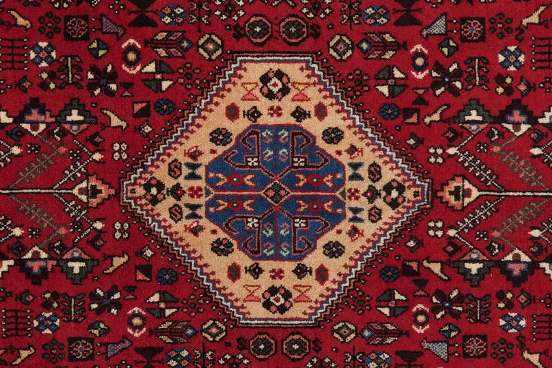Abadeh · Handgeknüpft – Rot, 310x203 cm