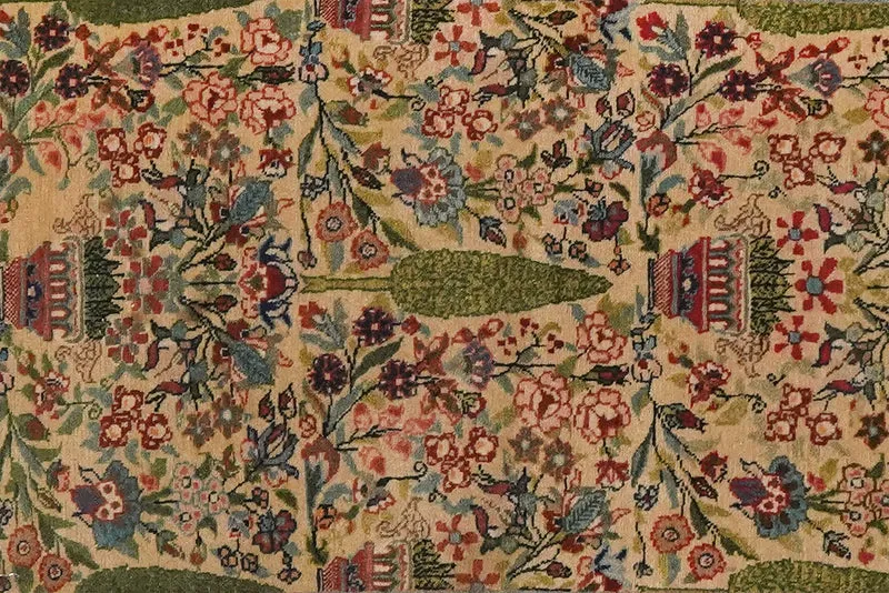 Tabriz Antique · Handgeknüpft – Beige, 84x50 cm