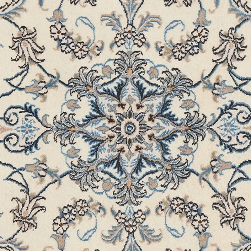 Nain 12La · Handgeknüpft – Beige, 139x90 cm