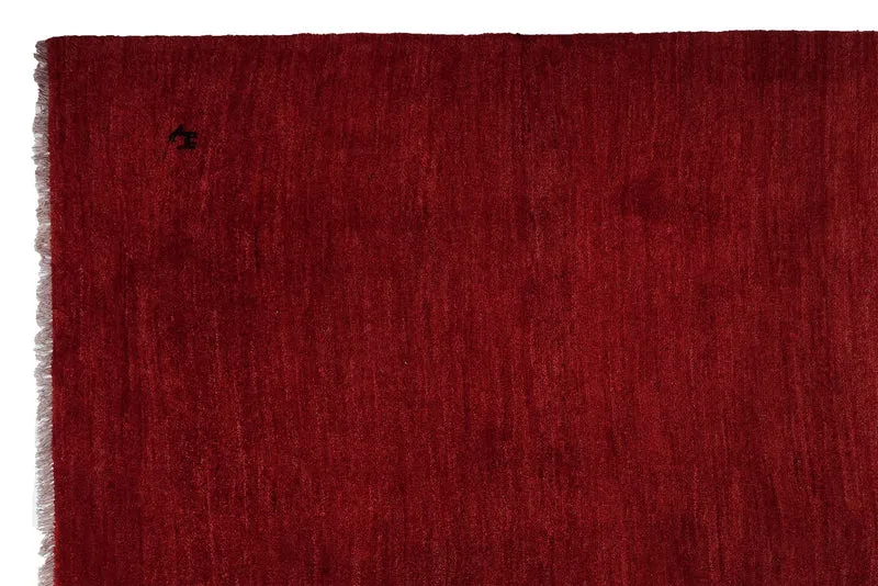 Gabbeh · Handgeknüpft – Rot, 245x200 cm