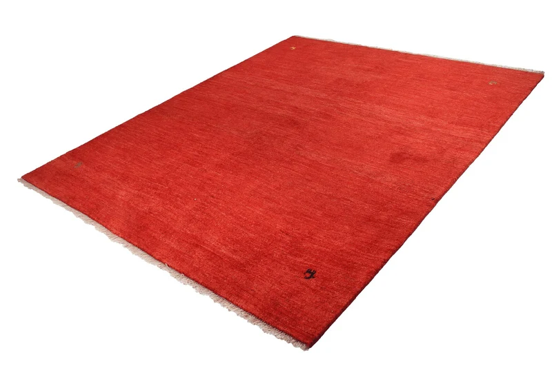 Gabbeh · Handgeknüpft – Rot, 245x200 cm