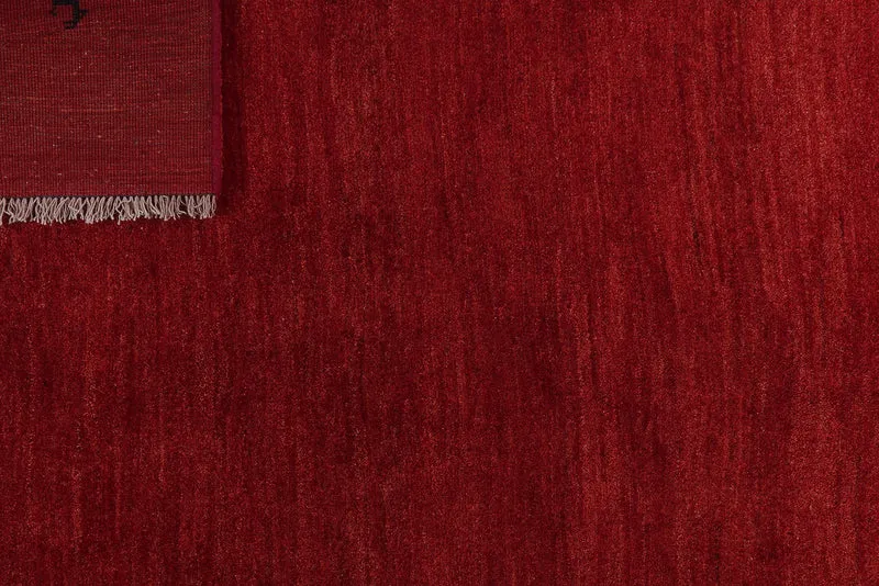 Gabbeh · Handgeknüpft – Rot, 245x200 cm