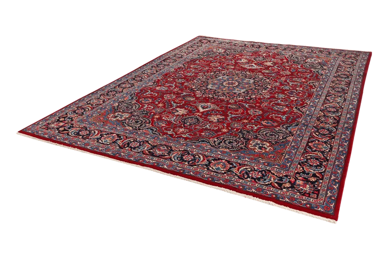 Mashad · Handgeknüpft – Rot, 338x246 cm