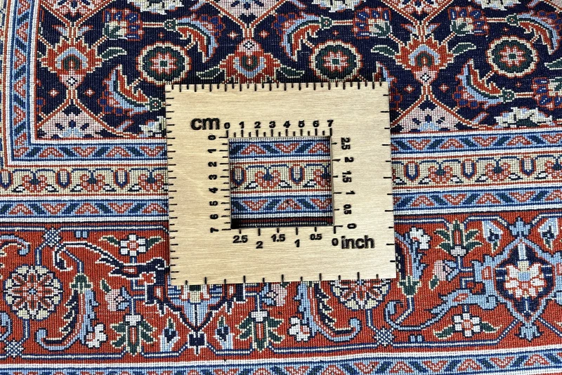 Tabriz 50 Raj · Handgeknüpft – Blau, 190x147 cm