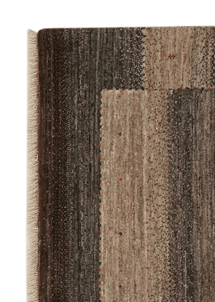 Rizbaf · Handgeknüpft – Braun, 114x86 cm