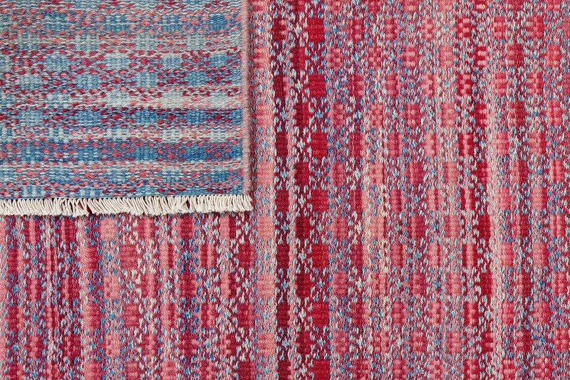 Kelim · Handgewebt – Rot, 195x147 cm